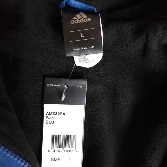 adidas Jackets & Coats Nwt Fully Lined Adidas Swim Parka Poshmark